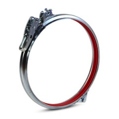 Хомуты аспирационные с резиновой прокладкой Хомуты аспирационные с резиновой прокладкой